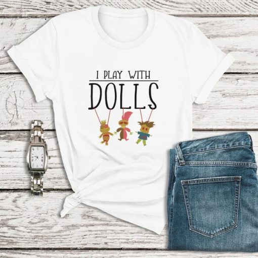 I Play With Dolls Shirts, Voodoo Doll Shirts, Disney Villain, Halloween Shirt