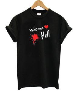 Welcome Hell Touhou t shirt