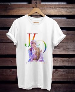 JLO Rainbow Logo t shirt
