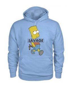 Bart Simpson Savage hoodie