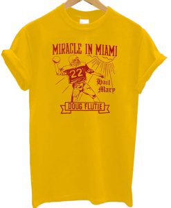 Boston College Doug Flutie Miracle In Miami t shirt