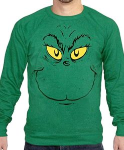 Grinch Face Ugly Christmas sweatshirt