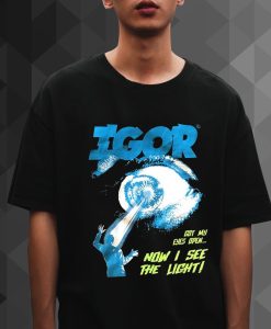 IGOR Tyler the Creator now i see the light t shirt