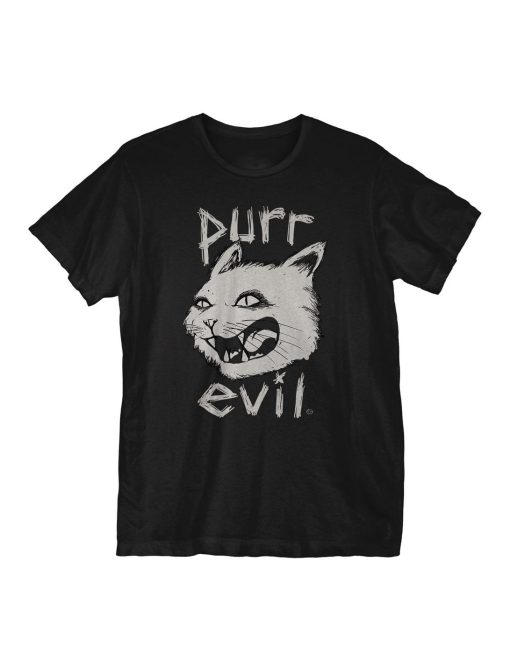 Purr Evil t shirt