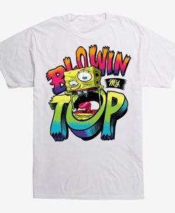 SpongeBob SquarePants Blowin' My Top t shirt