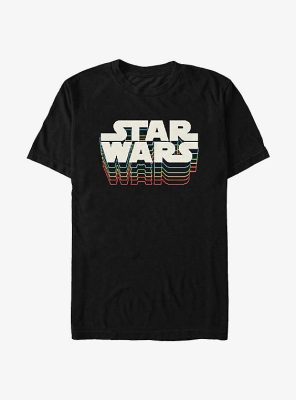 Star Wars Retro Gradient Logo t shirt - PADSHOPS