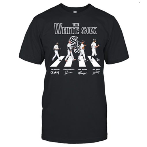 The White Sox Abbey Road signatures t shirt