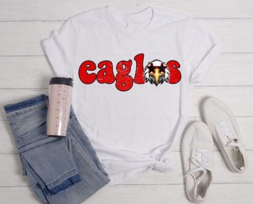 EAGLES mascot t shirt FR05