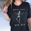 Pastel Goth Shirt, Skeleton Shirt, Pastel Grunge t shirt FR05