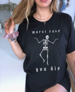 Pastel Goth Shirt, Skeleton Shirt, Pastel Grunge t shirt FR05