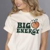 Big Peach Energy Retro graphic t shirt FR05