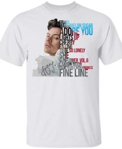 Harry Styles Albums And Signatures t shirt