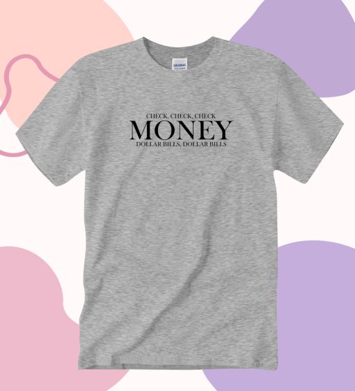 Money Lisa lyrics T Shirt DV