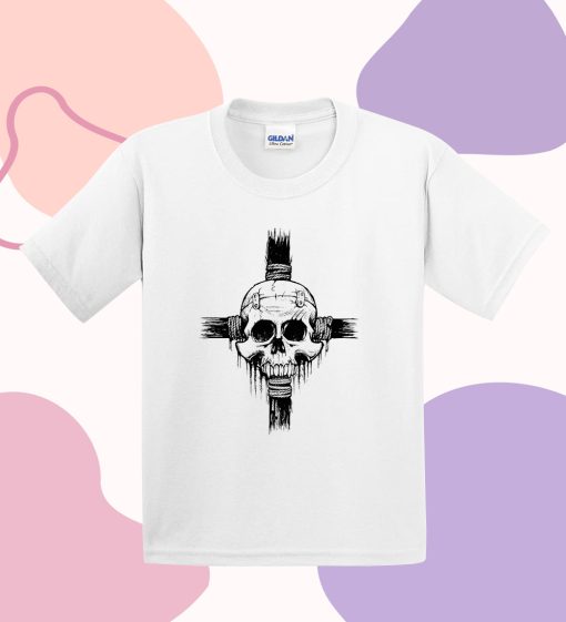 laced skull T Shirt DV
