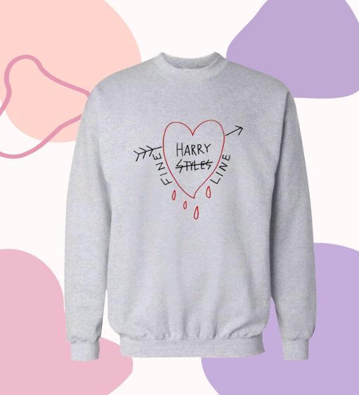 Fine Line Funny Harry Styles Sweatshirt dv