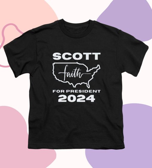 Scott For President 2024 T Shirt dv