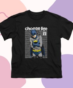 Choose Life Trainspotting Batman T Shirt
