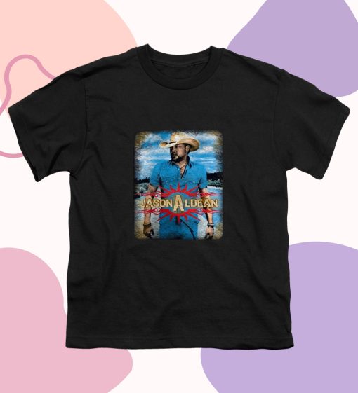 Jason Aldean Vintage Retro T Shirt