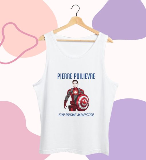Pierre Poilievre for Prime Minister Captain Canada Tank Top