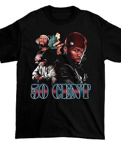 50 Cent Rapper Collage Men T-shirt