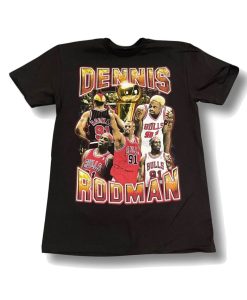 Dennis Rodman Championship Graphic T-shirt