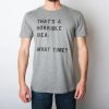 Thats A Horrible Idea What Time T shirt THD