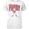 BROCK PURDY CARICATURE T SHIRT thd