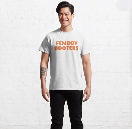 Femboy Hooters Classic T-Shirt thd