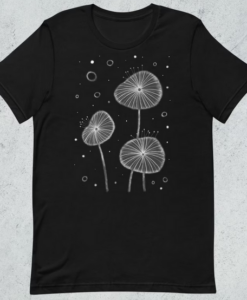Abstract Flowers Folk T-shirt thd