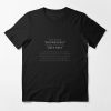 DEPRESSED as Deep Rest T-Shirt thd