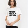 New York Fucking City T-shirt thd