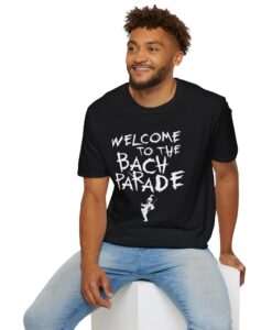 Welcome To The Bach Parade Emo Bachelorette T-Shirt thd