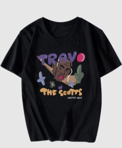 Bootleg Travis Scott Black T-Shirt thd