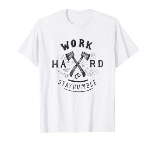 Work Hard Stay Humble T-shirt thd