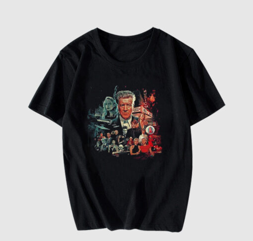 Rip David Lynch FIlm Director Twin Peaks T Shirt