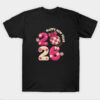 Happy New Year Pink Ribbon T Shirt