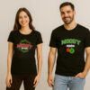 Moody And Uptight Shirt Merry And Bright Couple T Shirt