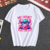 My Heart Pops For You Valentine Stitch T Shirt