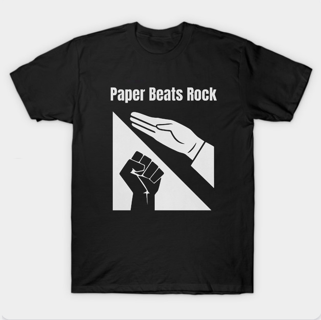 Rock Paper Scissors T Shirt