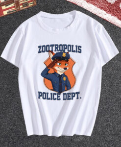 Zootropolis Police Dept T Shirt
