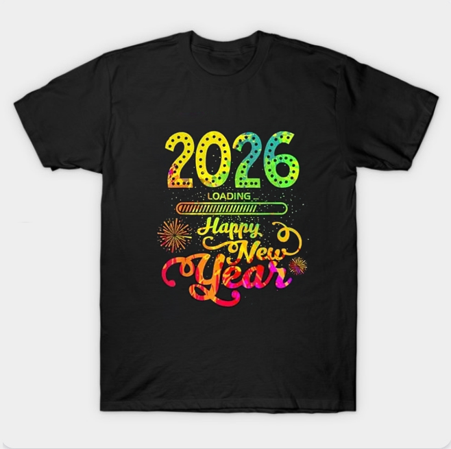 Happy New Years Eve Party Christmas New Year 2026 T Shirt