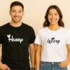 Hubby Wifey Couple T-Shirt