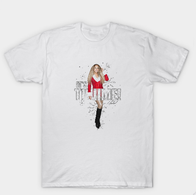 Mariah Carey Christmas It's Time 2025 T-Shirt